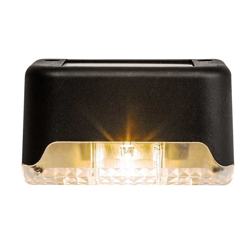 Rabalux - 4 kpl LED-aurinkoseinävalaisinta hämäräkytkimellä LED/0,06W/1,2V 300 mAh IP44