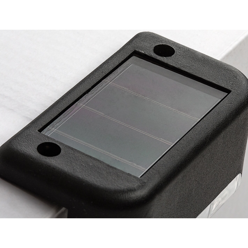 Rabalux - 4 kpl LED-aurinkoseinävalaisinta hämäräkytkimellä LED/0,06W/1,2V 300 mAh IP44