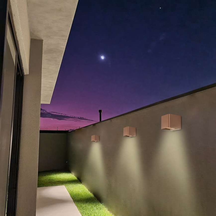 Rabalux - LED-ulkoseinävalaisin LED/10W/230V IP54 ruskea