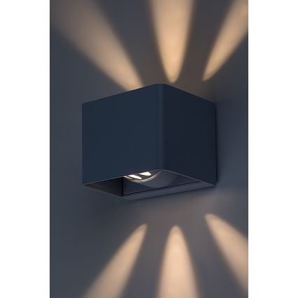 Rabalux - LED-ulkoseinävalaisin LED/10W/230V IP54 harmaa