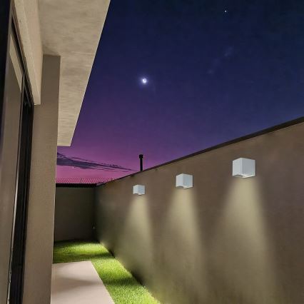 Rabalux - LED-ulkoseinävalaisin LED/10W/230V IP54 harmaa