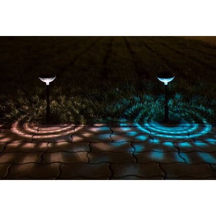 Rabalux - LED RGB aurinkokäyttöinen valaisin LED/0,1W/1,2V 600mAh IP44