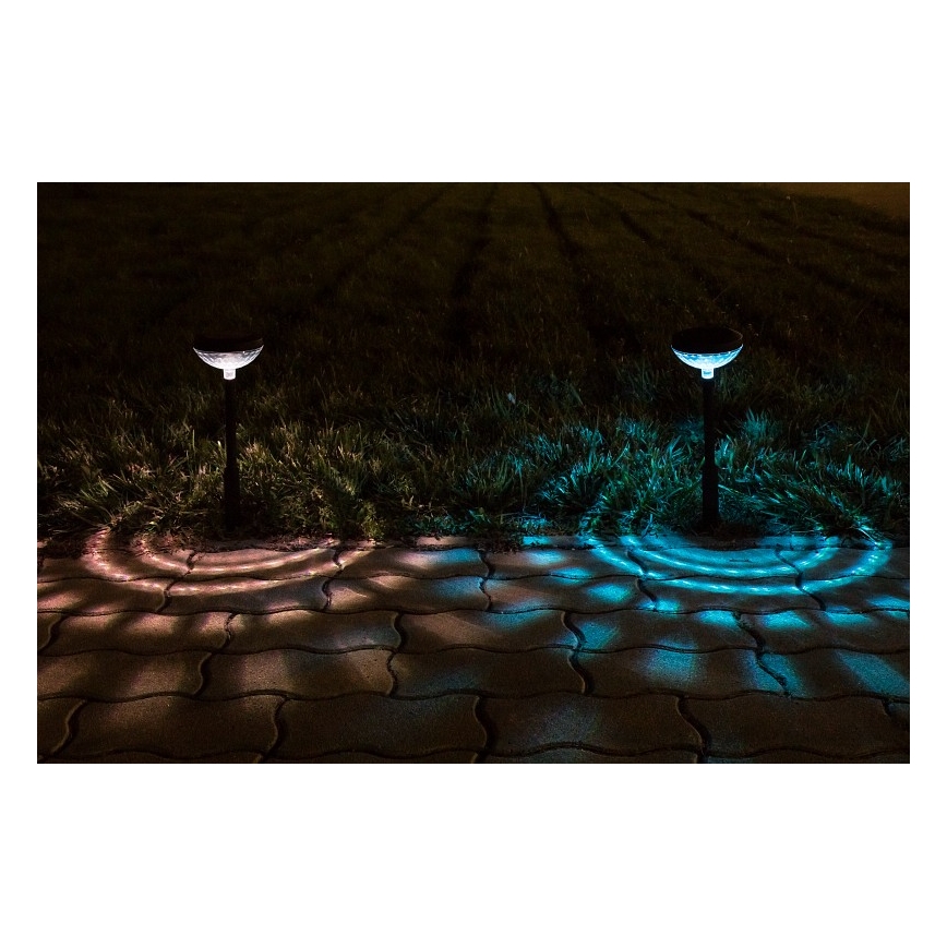 Rabalux - LED RGB aurinkokäyttöinen valaisin LED/0,1W/1,2V 600mAh IP44