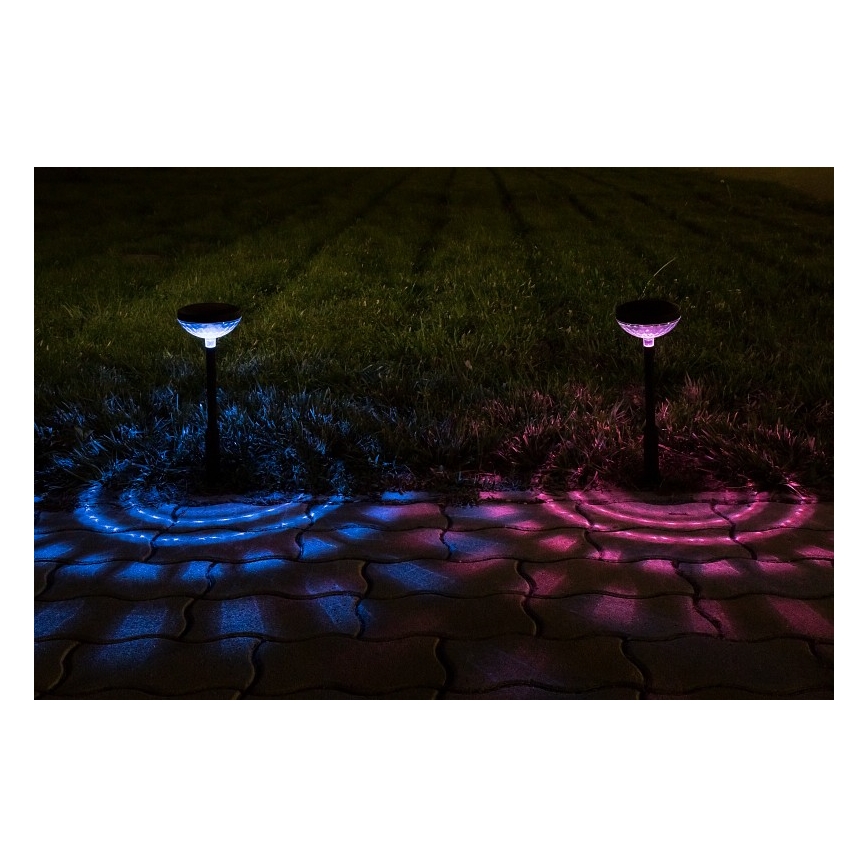 Rabalux - LED RGB aurinkokäyttöinen valaisin LED/0,1W/1,2V 600mAh IP44