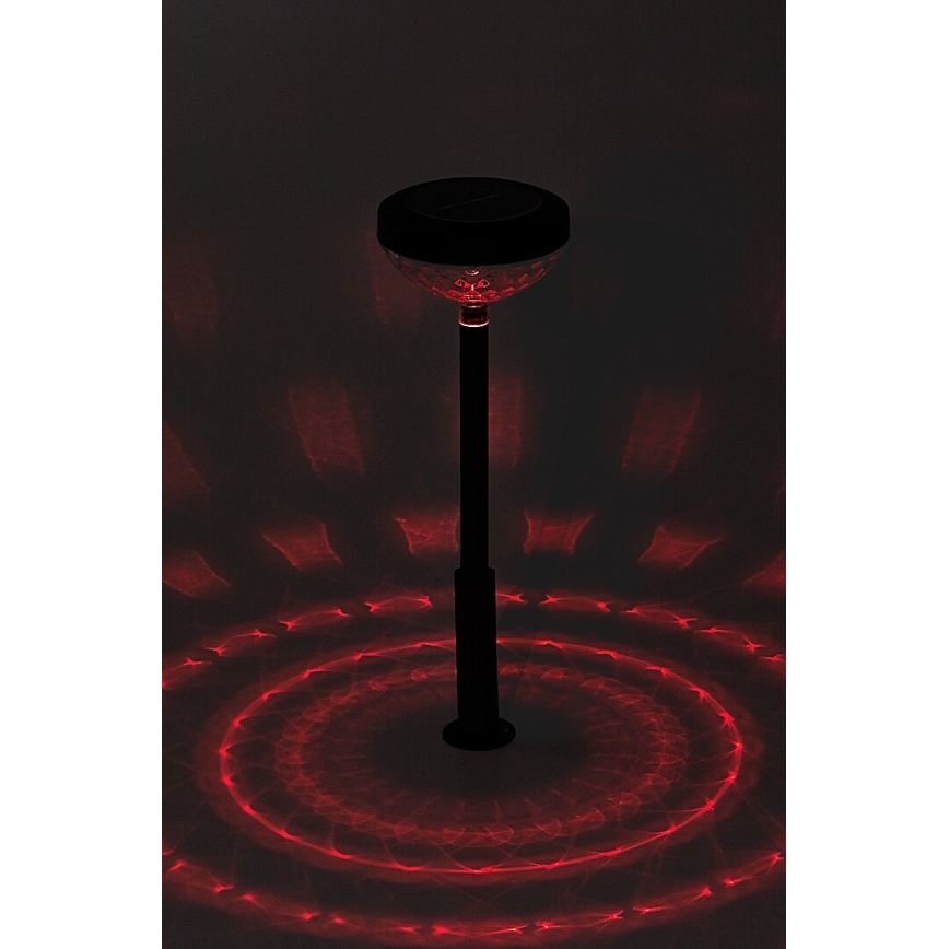 Rabalux - LED RGB aurinkokäyttöinen valaisin LED/0,1W/1,2V 600mAh IP44