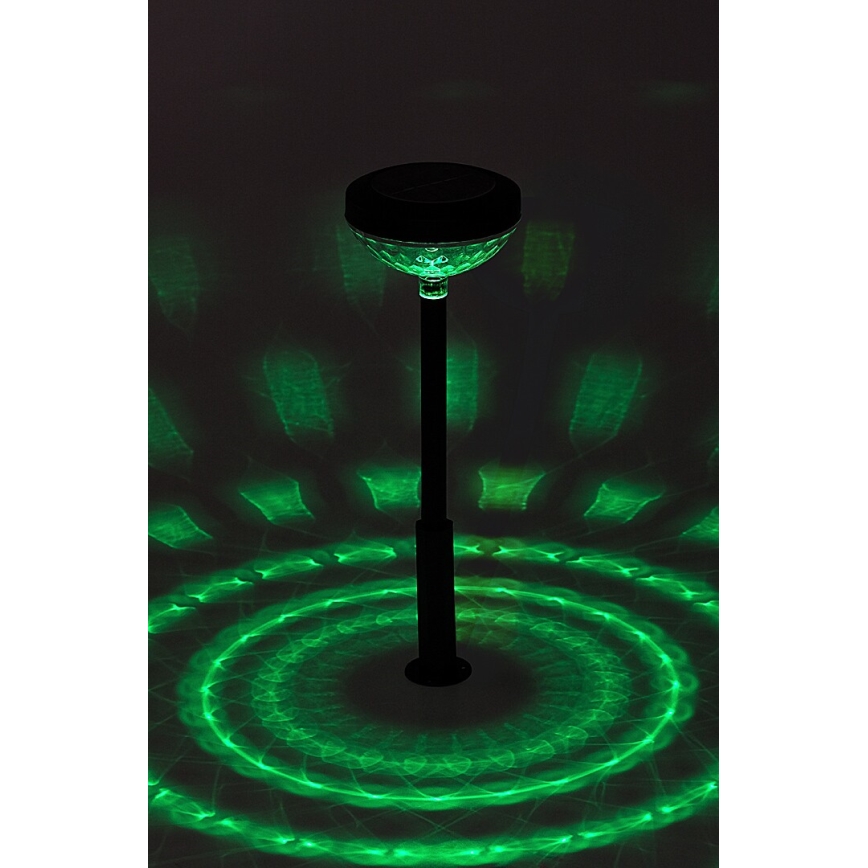 Rabalux - LED RGB aurinkokäyttöinen valaisin LED/0,1W/1,2V 600mAh IP44