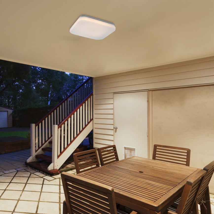 Rabalux - LED-kylpyhuoneen kattovalaisin LED/18W/230V 3000/4000/6000K IP44 28,5x28,5 cm