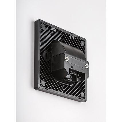 Rabalux - LED-porrasvalaisin LED/1W/230V 3000/4500/6500K musta