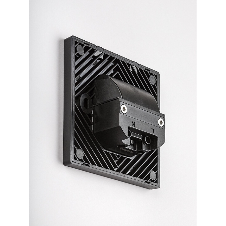 Rabalux - LED-porrasvalaisin LED/1W/230V 3000/4500/6500K musta
