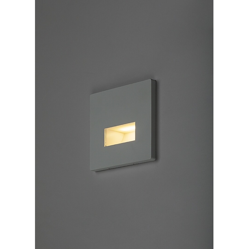 Rabalux - LED-portaikkovalaisin LED/1W/230V 3000/4500/6500K valkoinen