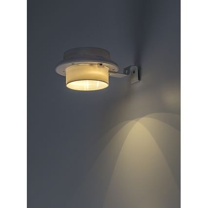 Rabalux -SETTI 2x aurinkokennolla varustettu LED-seinävalaisin LED/0,06W/1,2V 300 mAh IP44