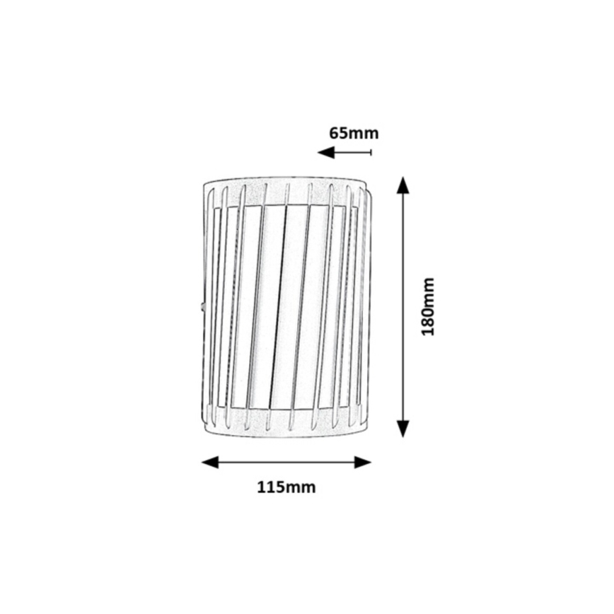 Rabalux - LED-ulkoseinävalaisin LED/6W/230V IP54
