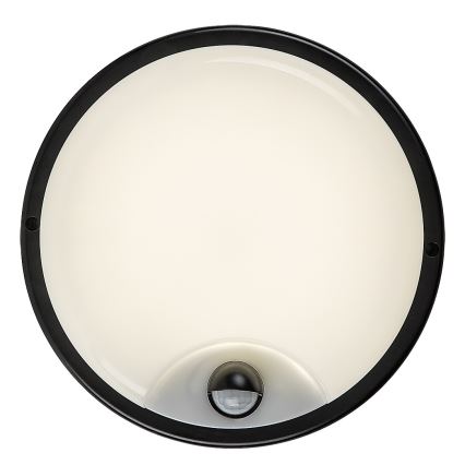 Rabalux - LED-ulkoseinävalaisin tunnistimella LED/18W/230V IP65 musta