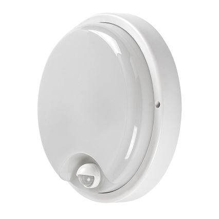 Rabalux - LED ulkoseinävalaisin liiketunnistimella LED/18W/230V IP65 valkoinen