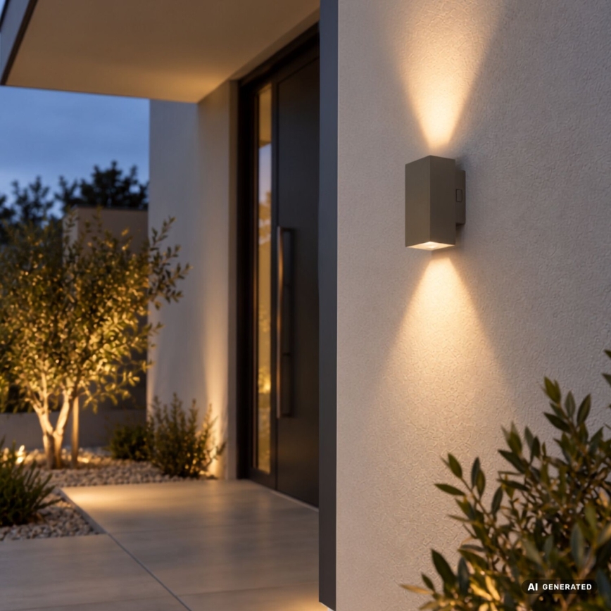 Rabalux - LED ulkoseinävalaisin LED/18W/230V 2700/4000/6500K IP65
