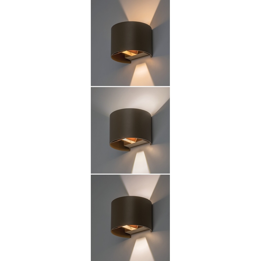 Rabalux - LED Ulkoseinävalaisin LED/5W/230V 2700/4000/6500K IP54 beige