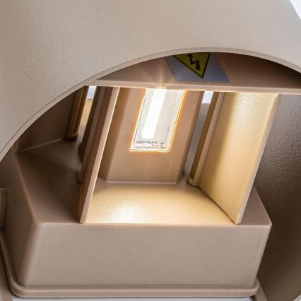 Rabalux - LED Ulkoseinävalaisin LED/5W/230V 2700/4000/6500K IP54 beige