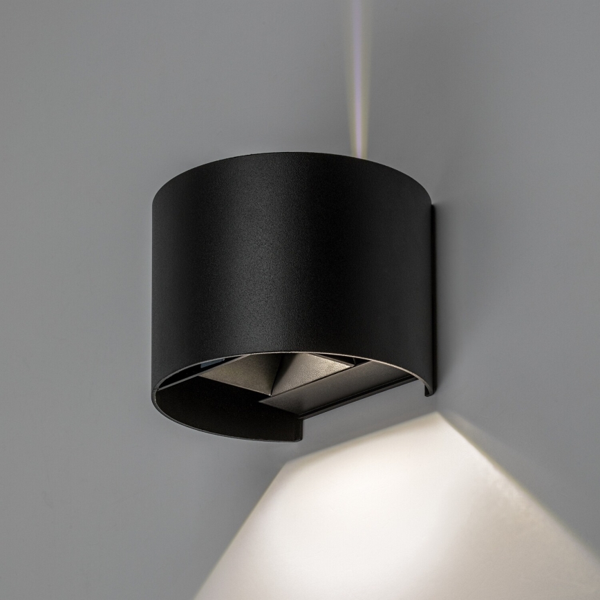 Rabalux - LED ulkoseinävalaisin LED/5W/230V 2700/4000/6500K IP54 musta