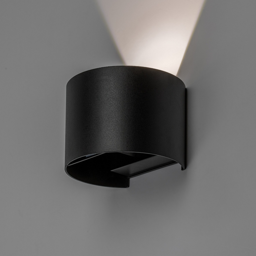 Rabalux - LED ulkoseinävalaisin LED/5W/230V 2700/4000/6500K IP54 musta