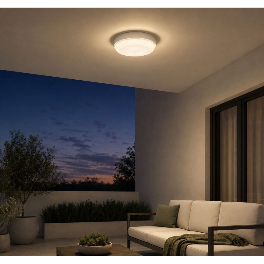 Rabalux - LED Ulkokattovalaisin LED/14W/230V IP54 valkoinen