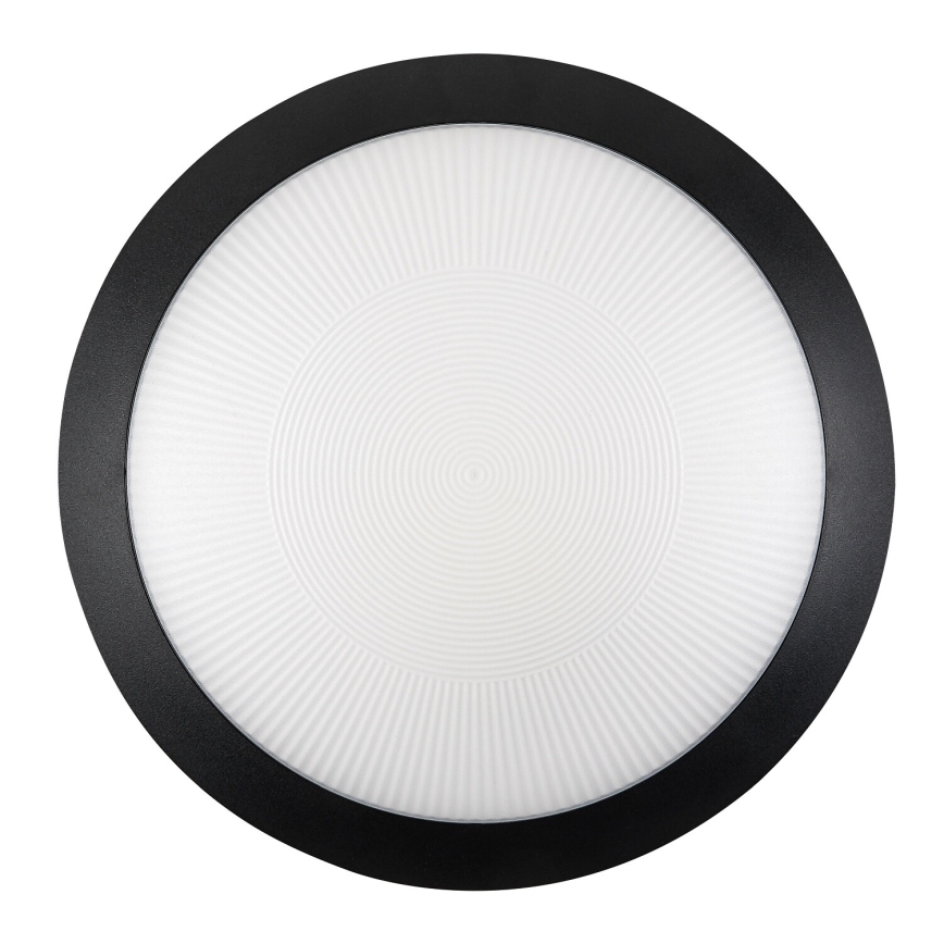 Rabalux - Ulkokattovalaisin 1xE27/9W/230V IP65 Ø 30 cm musta