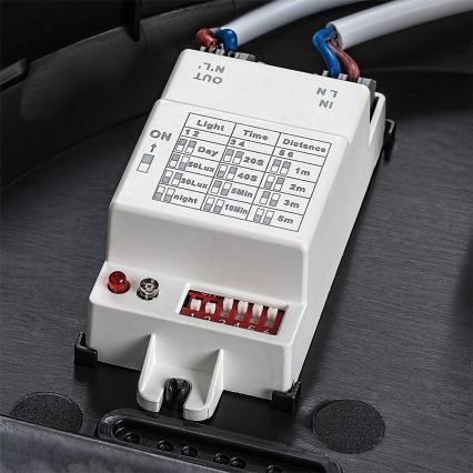 Rabalux - Ulkokattovalaisin 1xE27/9W/230V IP65 Ø 30 cm musta