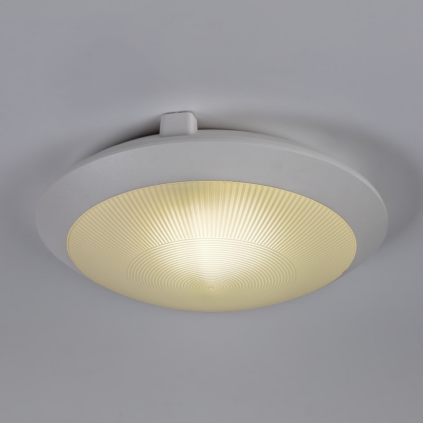 Rabalux - Ulkokattovalaisin 1xE27/9W/230V IP65 Ø 30 cm valkoinen