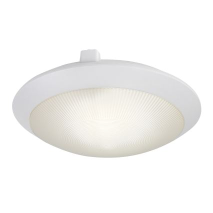 Rabalux - Ulkokattovalaisin liiketunnistimella 1xE27/9W/230V IP65 Ø30 cm valkoinen