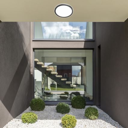 Rabalux - LED Himmennettävä ulkokattovalo LED/15W/230V Wi-Fi Tuya 2700-6500K IP44 + kaukosäädin