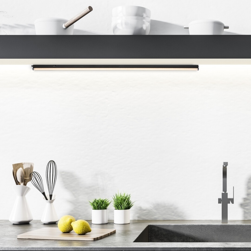 Rabalux - Keittiökaappien alla oleva LED-valo LED/16W/230V 3000/4000K musta
