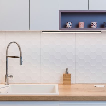 Rabalux - Keittiökaappien alla oleva LED-valo LED/20W/230V 3000/4000K musta