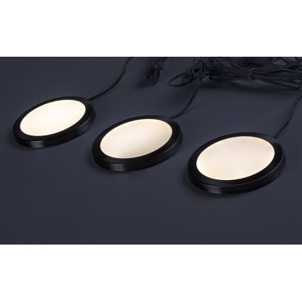 Rabalux - 3 kpl himmennettäviä LED-kaapinvaloja LED/1W/230V 4000K