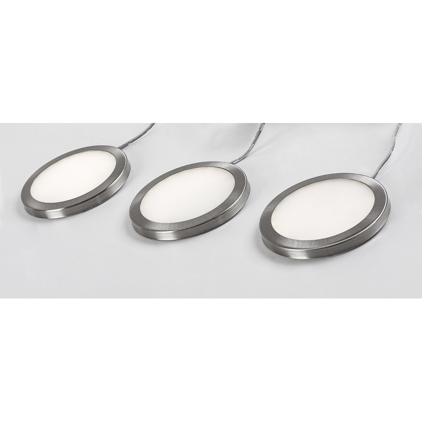Rabalux - 3 kpl himmennettäviä LED-kaapinvaloja LED/1W/230V 4000K