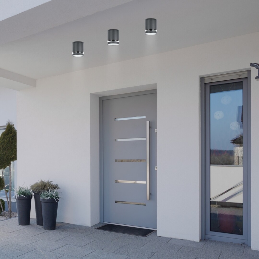 Rabalux - Ulkovalaisin 1xGU10/35W/230V pyöreä IP54