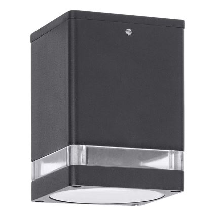 Rabalux - Ulkovalaisin 1xGU10/35W/230V neliö IP54