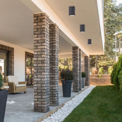 Rabalux - Ulkovalaisin 1xGU10/35W/230V neliö IP54