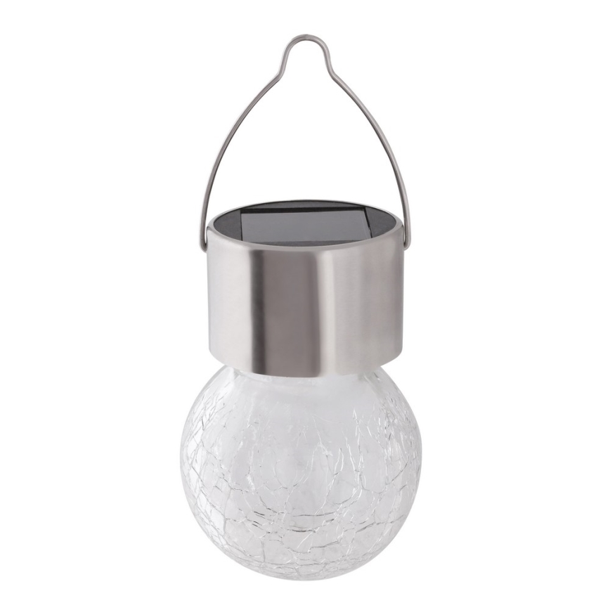 Rabalux - LED RGB Ulkokäyttöön tarkoitettu aurinkokäyttöinen valaisin kytkimellä LED/0,06W 60 mAh IP44