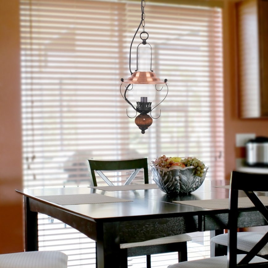 Rabalux - Kattokruunu ketjussa 1xE14/40W/230V