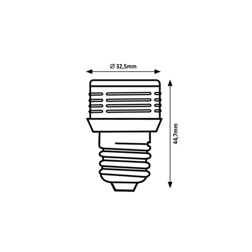 Rabalux - Himmennettävä LED-polttimo E27/3W/230V 3000K