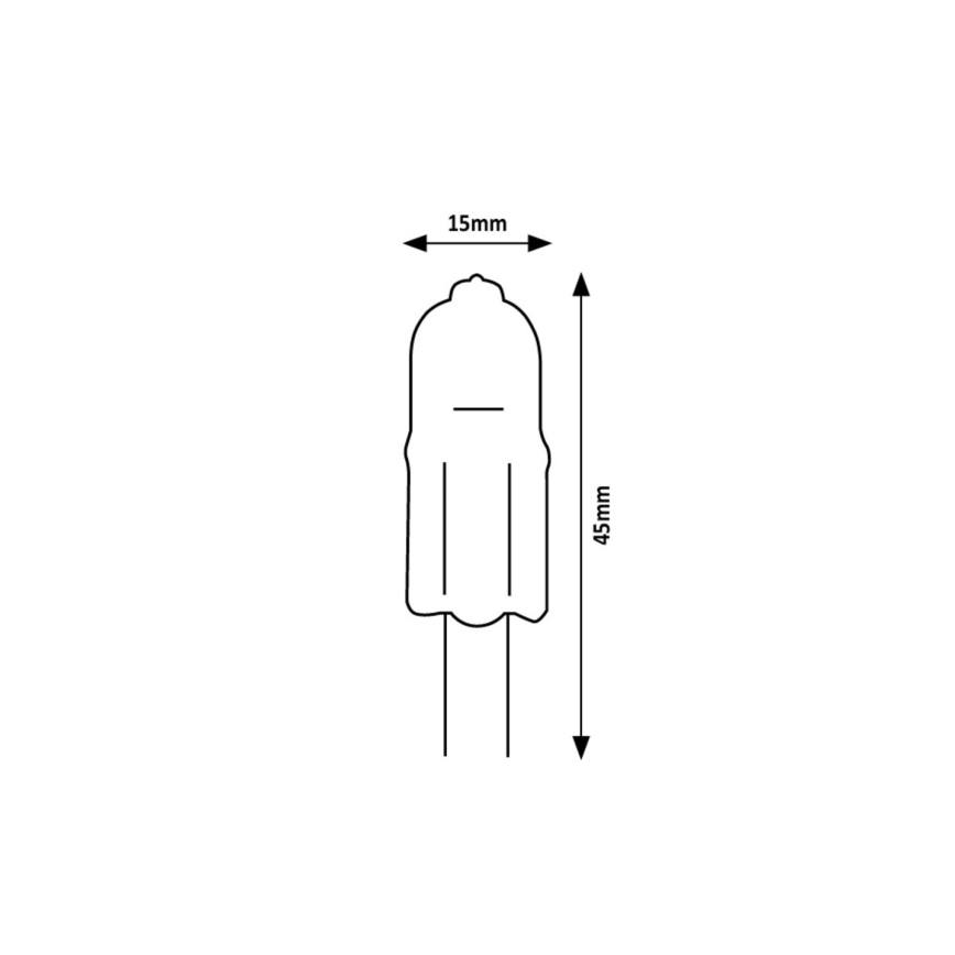 Rabalux - LED-polttimo G4/2W/12V 4000K