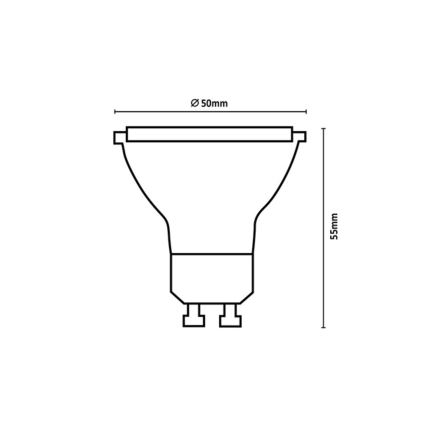 Rabalux - LED-polttimo SMD GU10/4W/230V 3000K