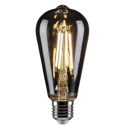 Rabalux - LED-polttimo FILAMENT ST64 E27/6W/230V 3000K