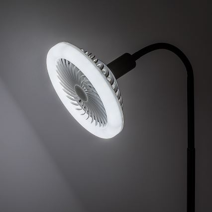 Rabalux - Tuulettimella varustettu LED-lamppu SMD E27/16W/230V