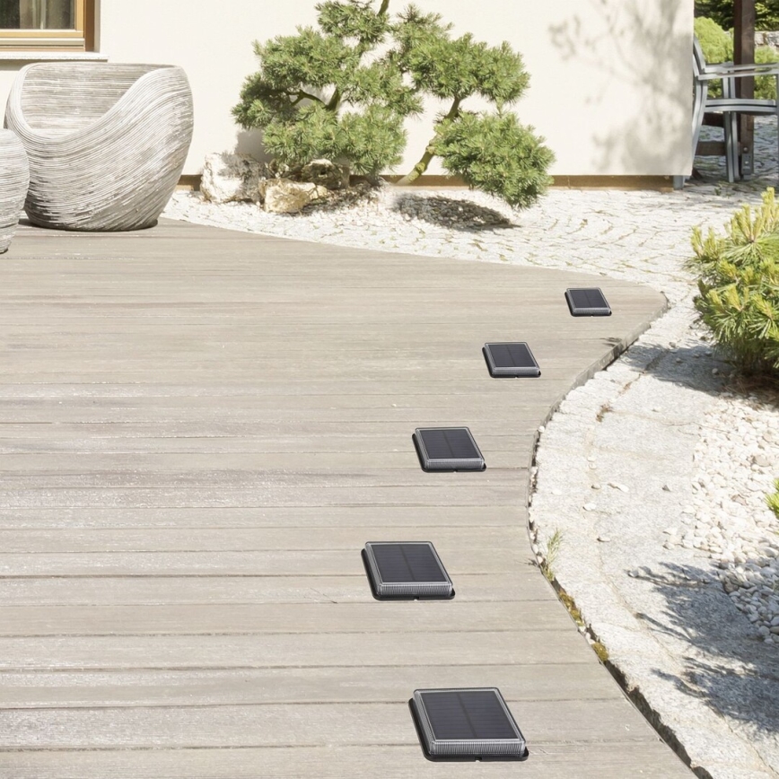 Rabalux 8104 - LED-ulkoaurinkovalo BILBAO LED/1,5W/3,2V 4000K IP67