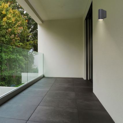 Rabalux - Ulkoseinävalaisin 1xGU10/10W/230V IP54 harmaa