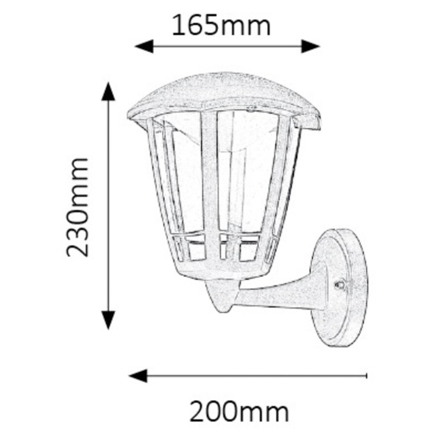 Rabalux - LED-ulkoseinävalaisin LED/8W/230V IP44