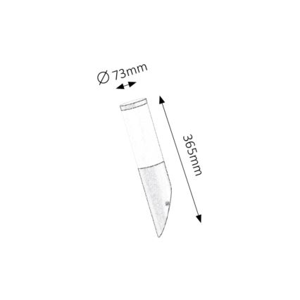 Rabalux - Ulkoseinävalaisin 1xE27/25W/230V IP44