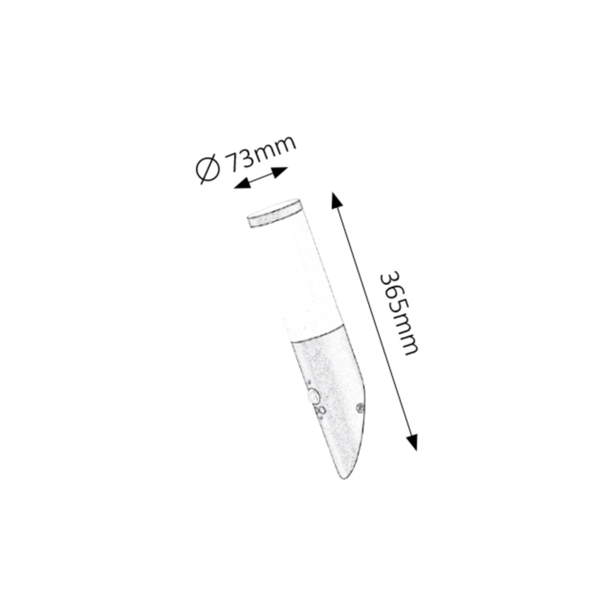 Rabalux - Ulkoseinävalaisin anturilla 1xE27/25W/230V IP44