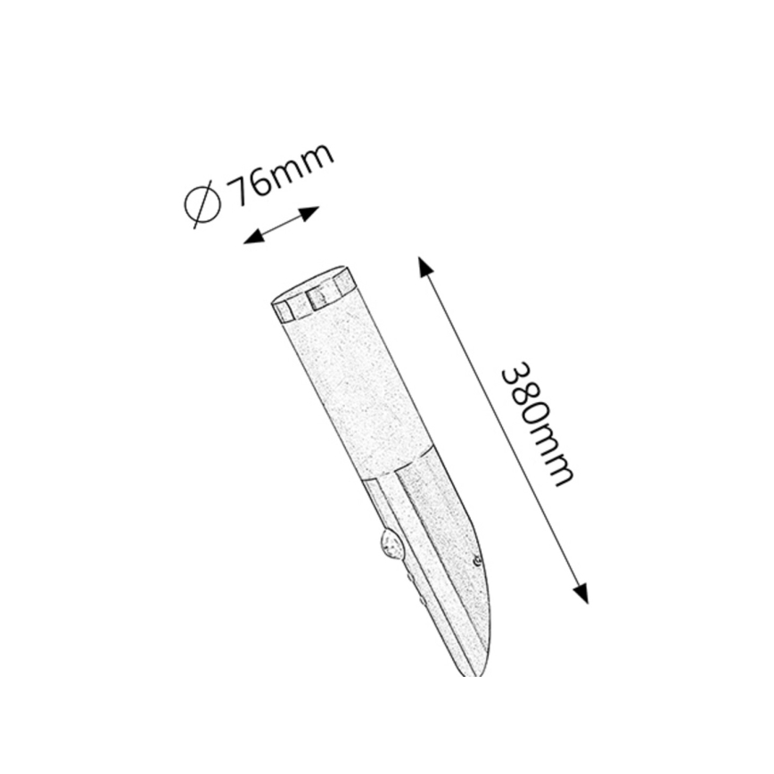 Rabalux - Ulkoseinävalaisin anturilla 1xE27/25W/230V IP44