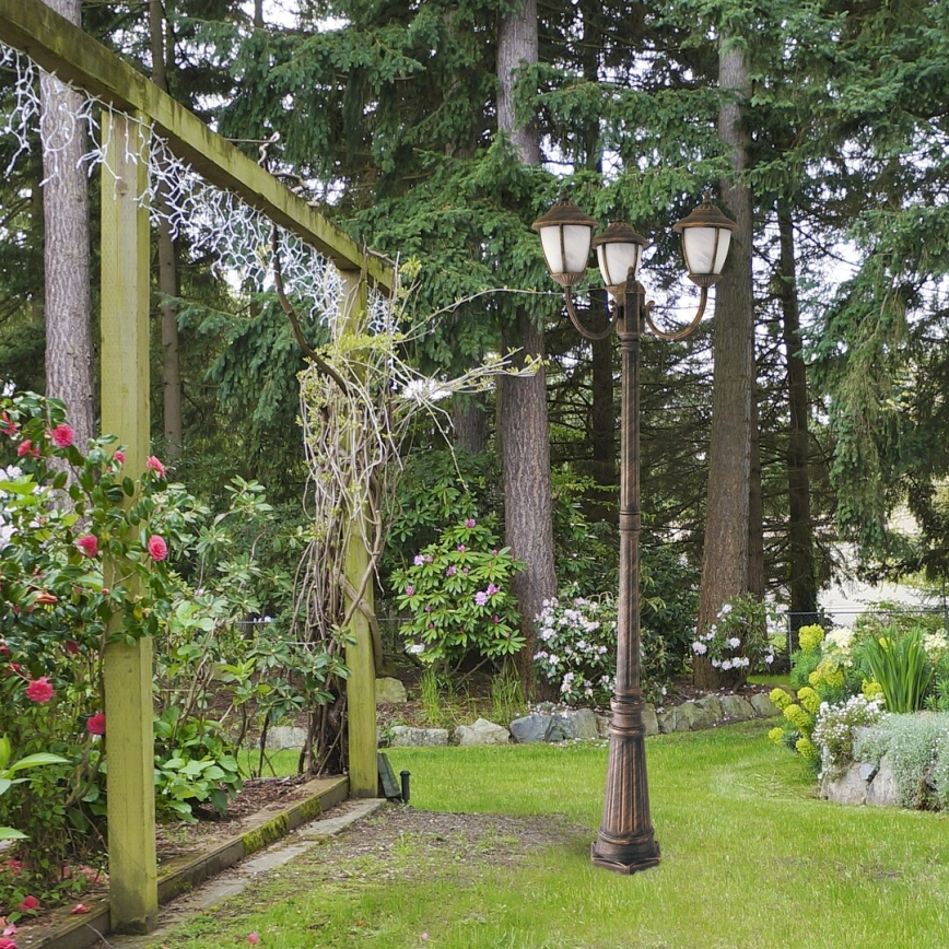 Rabalux - Ulkovalaisin 3xE27/60W/230V 210 cm